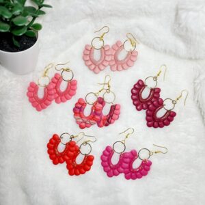 Boucles d'oreilles pâte polymère - Collection "Les Isabelle"
