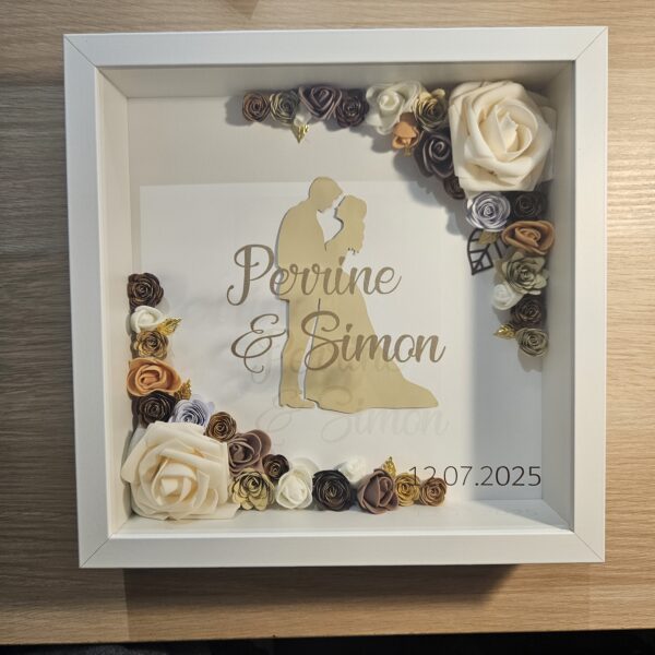 Cadre personnalisé "Mariage"