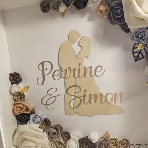 Cadre personnalisé "Mariage"