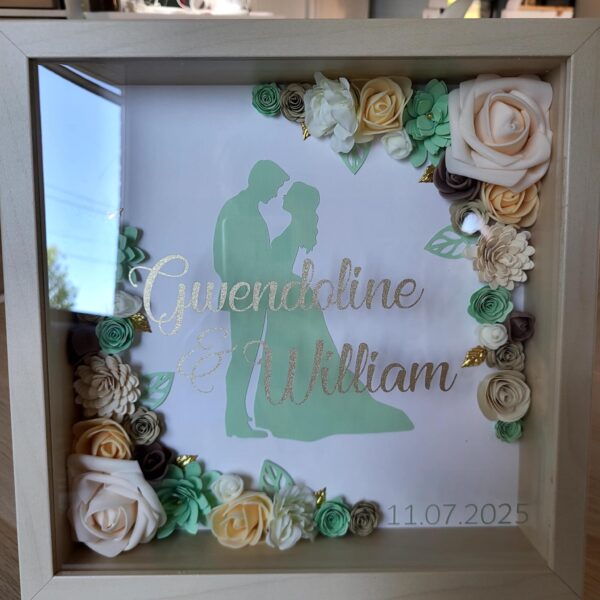 Cadre personnalisé "Mariage"