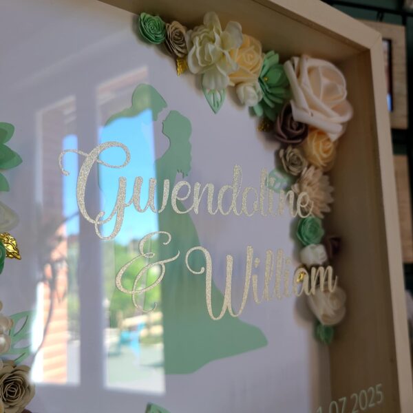 Cadre personnalisé "Mariage"