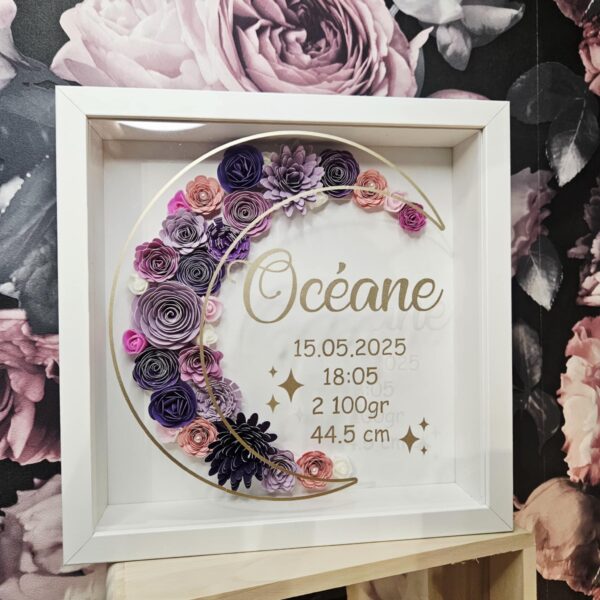 Cadre naissance "Lune"