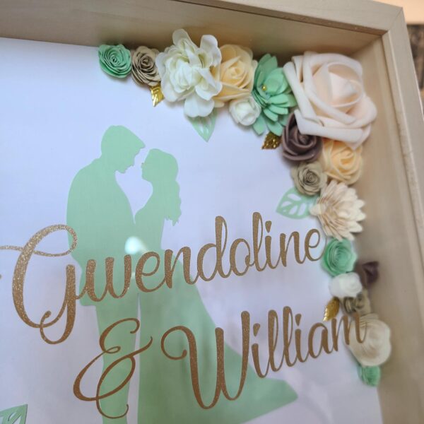 Cadre personnalisé "Mariage"