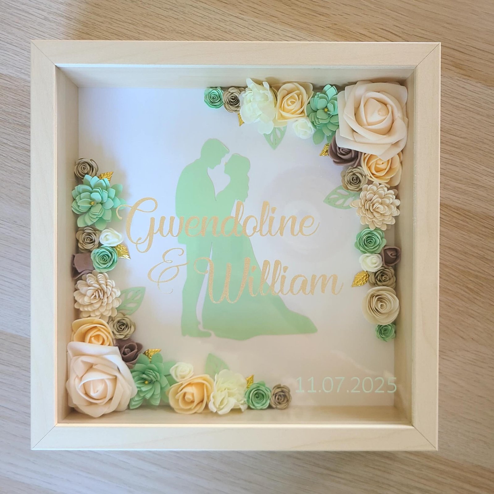 Cadre personnalisé « Mariage »